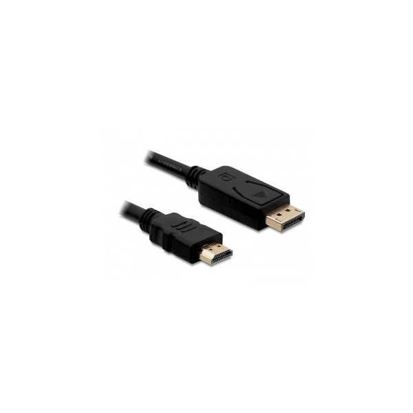 Cavo Adattatore Delock da DisplayPort a HDMI 2m Maschio/Maschio Nero