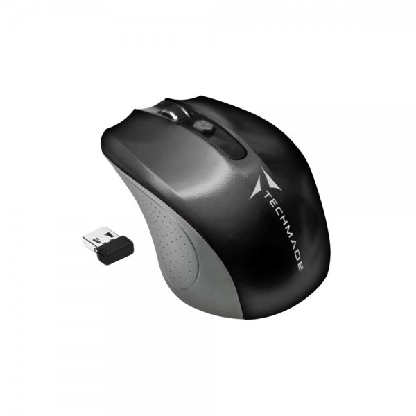 Mouse TECHMADE OTTICO WIRELESS USB NERO