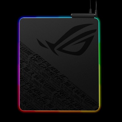 Tappetino per Mouse ASUS ROG Balteus QI RGB Gaming Nero