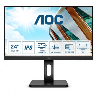 Monitor AOC 24P2Q 24'' FullHD IPS HDMI Adaptive-Sync LED Nero