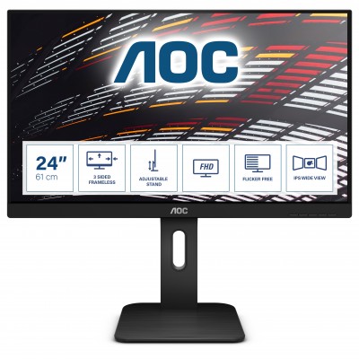 Monitor AOC X24P1 24'' WUXGA IPS USB HDMI LED Nero