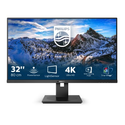 Monitor Philips 328B1 00 32'' UltraHD 4K VA HDMI DisplayPort LED Nero