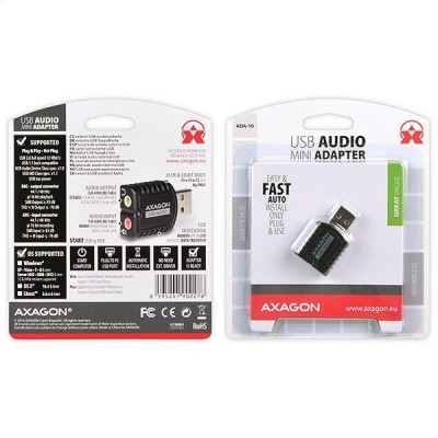 Scheda Audio Axagon ADA-10 USB