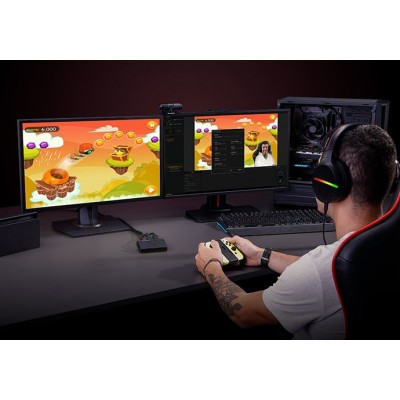 Webcam AVerMedia BO311D Live Streamer DUO 2 MP 1920 x 1080 Pixel USB 2.0 Nero