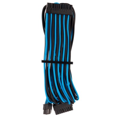 Corsair Premium Sleeved 24-Pin-ATX-Kabel (Gen 4) - blu nero