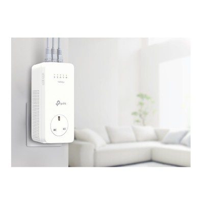 Switch TP-Link TL-WPA8630P KIT 1200 Mbit s Collegamento ethernet LAN Wi-Fi Bianco