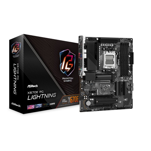 Scheda madre ASROCK X670E Phantom Gaming Lightning socket AM5