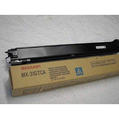 Toner Sharp MX-31GTCA Ciano