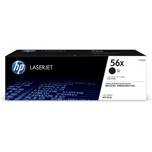 Toner HP nero CF256X 56X 12300 pagine