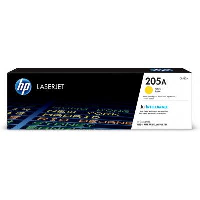 Toner HP giallo CF532A 205A 900 pagine