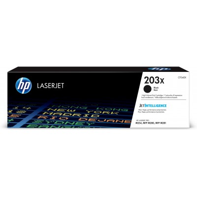 Toner HP nero CF540X 203X 3200 pagine