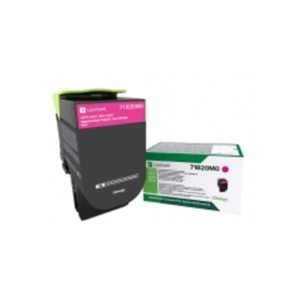 Toner Lexmark magenta 71B20M0  2300 pagine