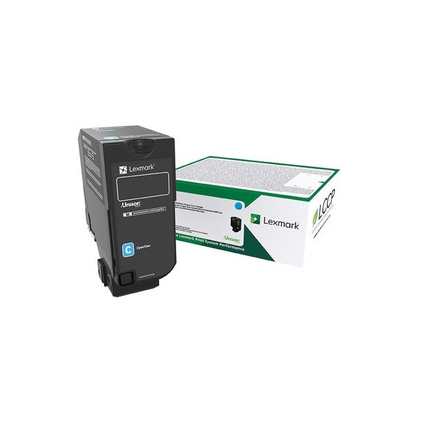 Toner Lexmark ciano 75B20C0  10000 pagine