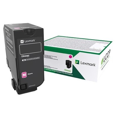 Toner Lexmark magenta 75B20M0  10000 pagine