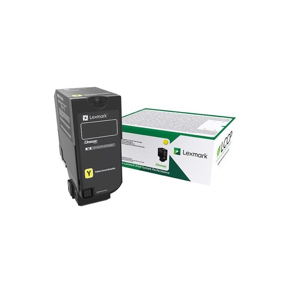 Toner Lexmark giallo 75B20Y0  10000 pagine