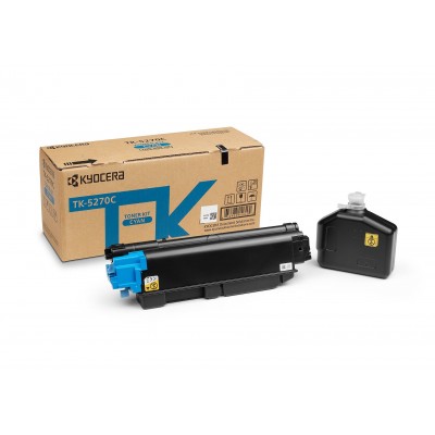 Toner Kyocera ciano TK-5270C 1T02TVCNL0 6000 pagine