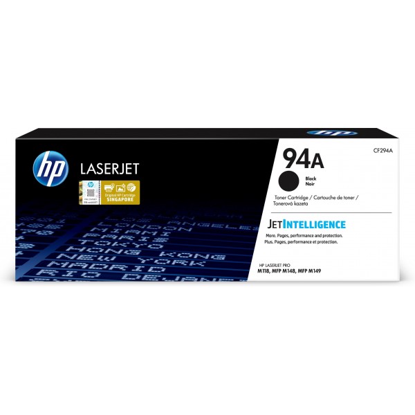 HP toner nero CF294A 94A 1200 pagine