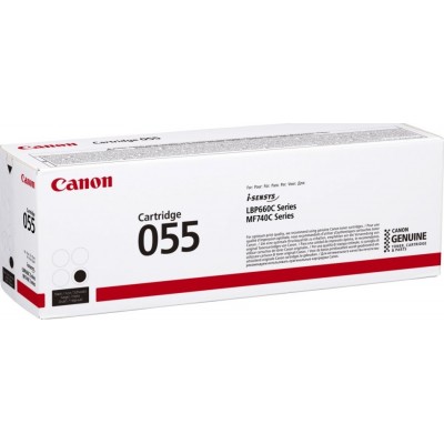 Toner Canon nero 055 bk 3016C002 2300 pagine