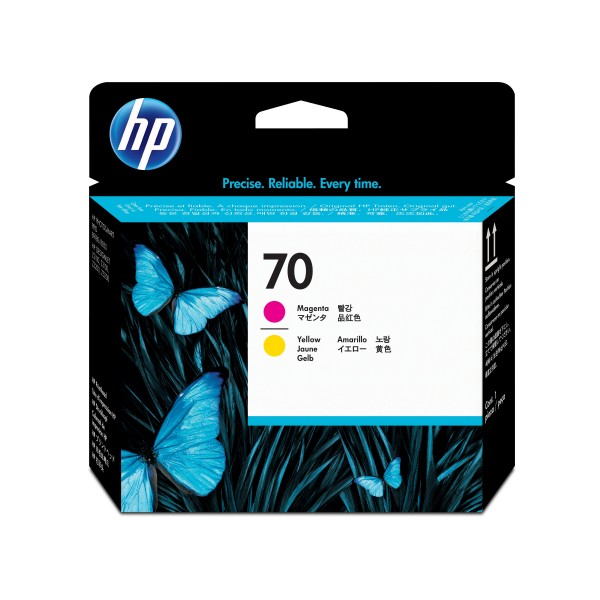 Testina Per Stampa HP C9406A 70 Giallo / Magenta