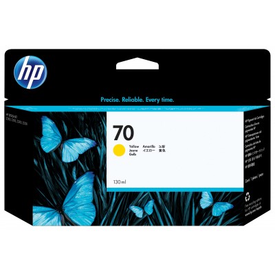 Cartuccia HP d'inchiostro giallo C9454A 70 130ml