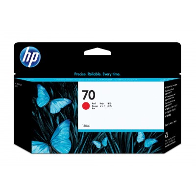 Cartuccia HP d'inchiostro Rosso C9456A 70 130ml