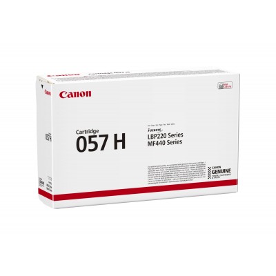 Toner Canon nero 057h 3010C002 10000 pagine