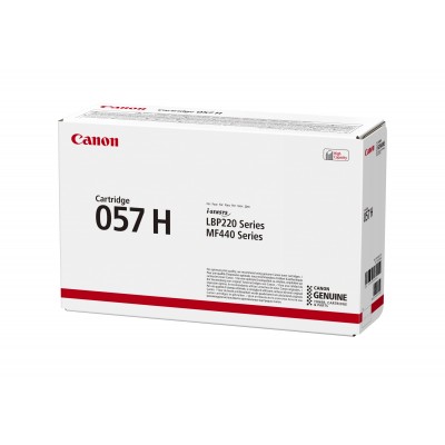 Toner Canon nero 057h 3010C002 10000 pagine