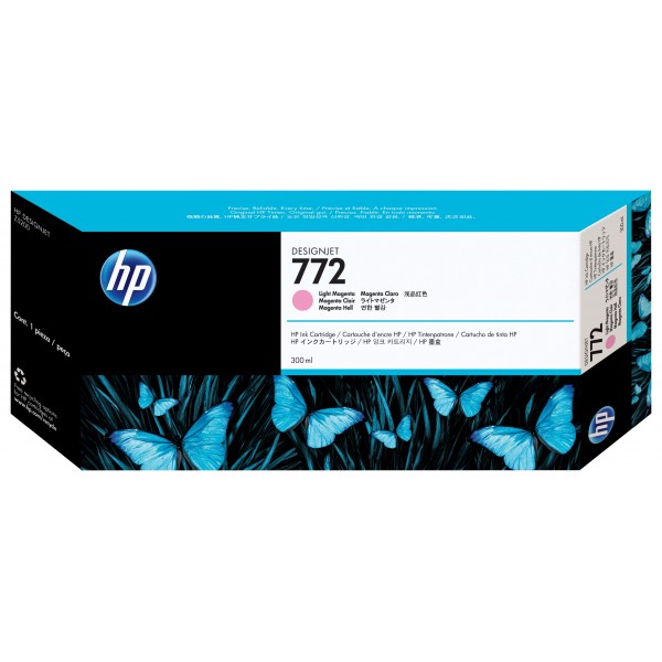 Cartuccia HP 772 Magenta Chiaro