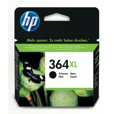 Cartuccia HP d'inchiostro nero CN684EE 364 XL 550 pagine 14ml