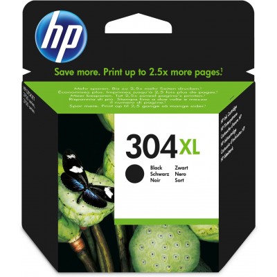 Cartuccia HP d'inchiostro nero N9K08AE 304 XL 300 pagine