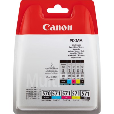 Cartuccia Canon PGI-570 CLI-571 MultiPack