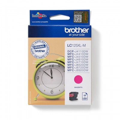 Cartuccia Brother LC125XLM Magenta