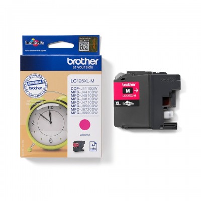 Cartuccia Brother LC125XLM Magenta