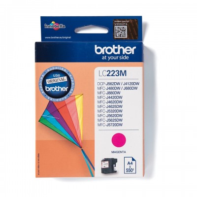 Cartuccia Brother LC223M Magenta