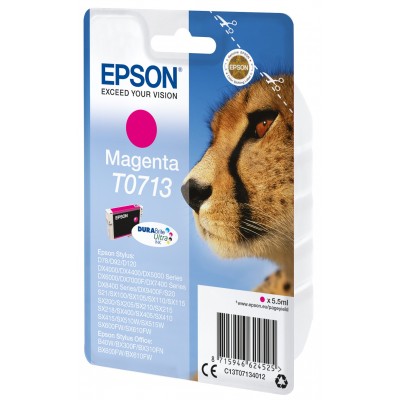 Cartuccia Epson d'inchiostro magenta C13T07134012 T0713 ~250 pagine 5,5ml