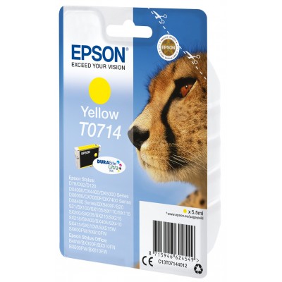 Cartuccia Epson d'inchiostro giallo C13T07144012 T0714 ~415 pagine 5,5ml