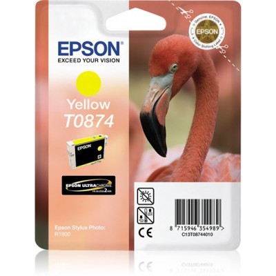 Cartuccia Epson C13T08744010 T0874 Giallo