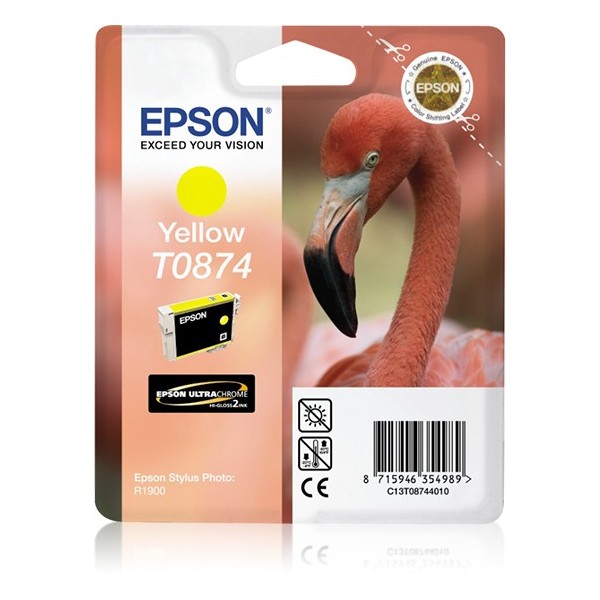 Cartuccia Epson C13T08744010 T0874 Giallo