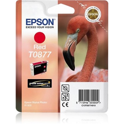 Cartuccia Epson C13T08774010 T0877 Rosso