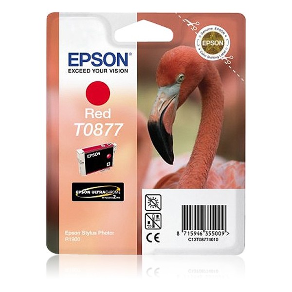 Cartuccia Epson C13T08774010 T0877 Rosso