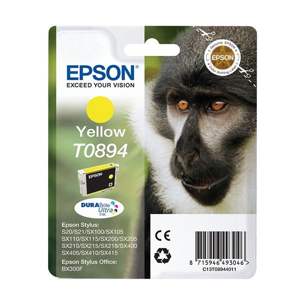 Cartuccia Epson C13T08944011 T0894 Giallo