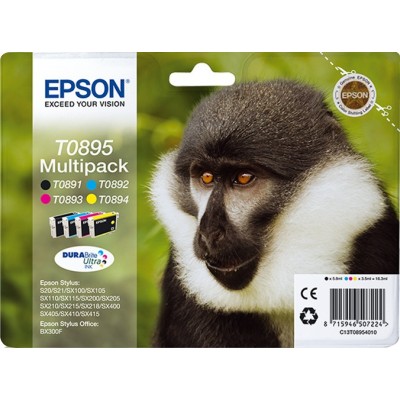 Cartuccia Epson C13T08954010 T0895 Multipack