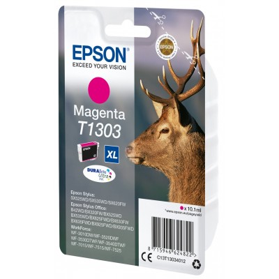 Cartuccia Epson d'inchiostro magenta C13T13034012 T1303 ~755 pagine 10,1ml