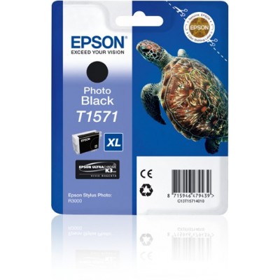 Cartuccia Epson C13T15714010 T1571 Nero Fotografico