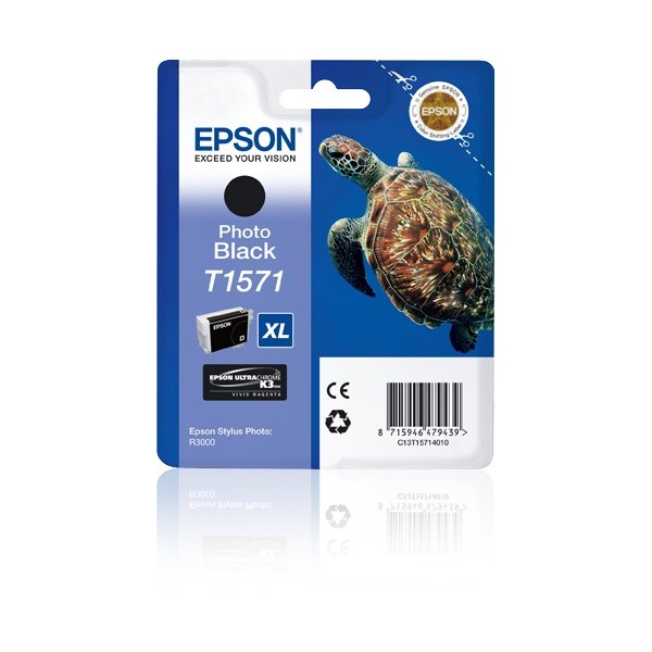 Cartuccia Epson C13T15714010 T1571 Nero Fotografico