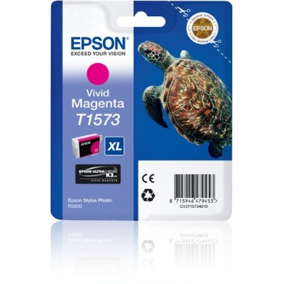 Cartuccia Epson C13T15734010 T1573 Magenta Intenso