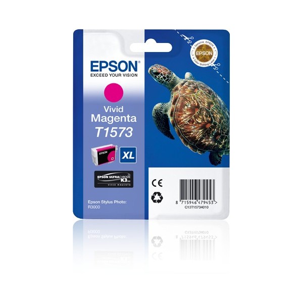 Cartuccia Epson C13T15734010 T1573 Magenta Intenso