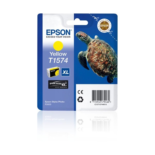 Cartuccia Epson C13T15744010 T1574 Giallo