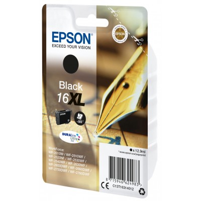 Cartuccia Epson d'inchiostro nero C13T16314012 T1631 ~500 pagine 12,9ml Cartuccie d´inchiostro XL