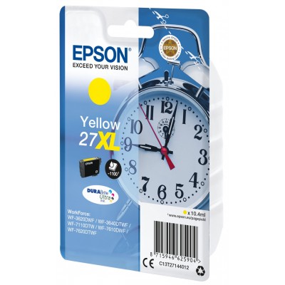 Cartuccia Epson d'inchiostro giallo C13T27144012 T2714 ~1100 pagine 10,4ml XL